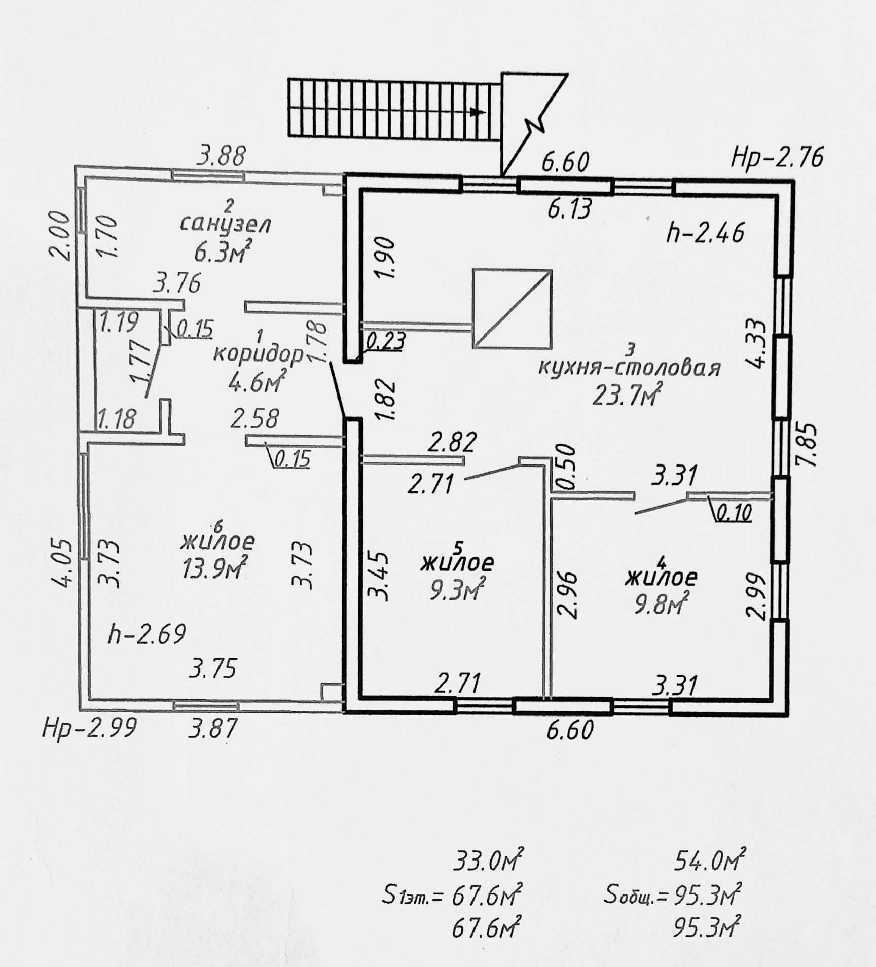 Дом 3 спальни 95 м² Новополоцк, Беларусь