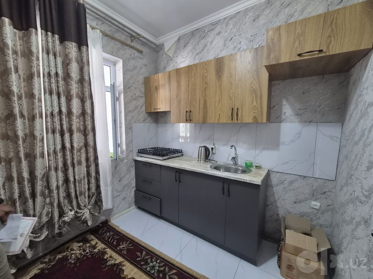 Kvartira 1 xona 35 m² Toshkentda
