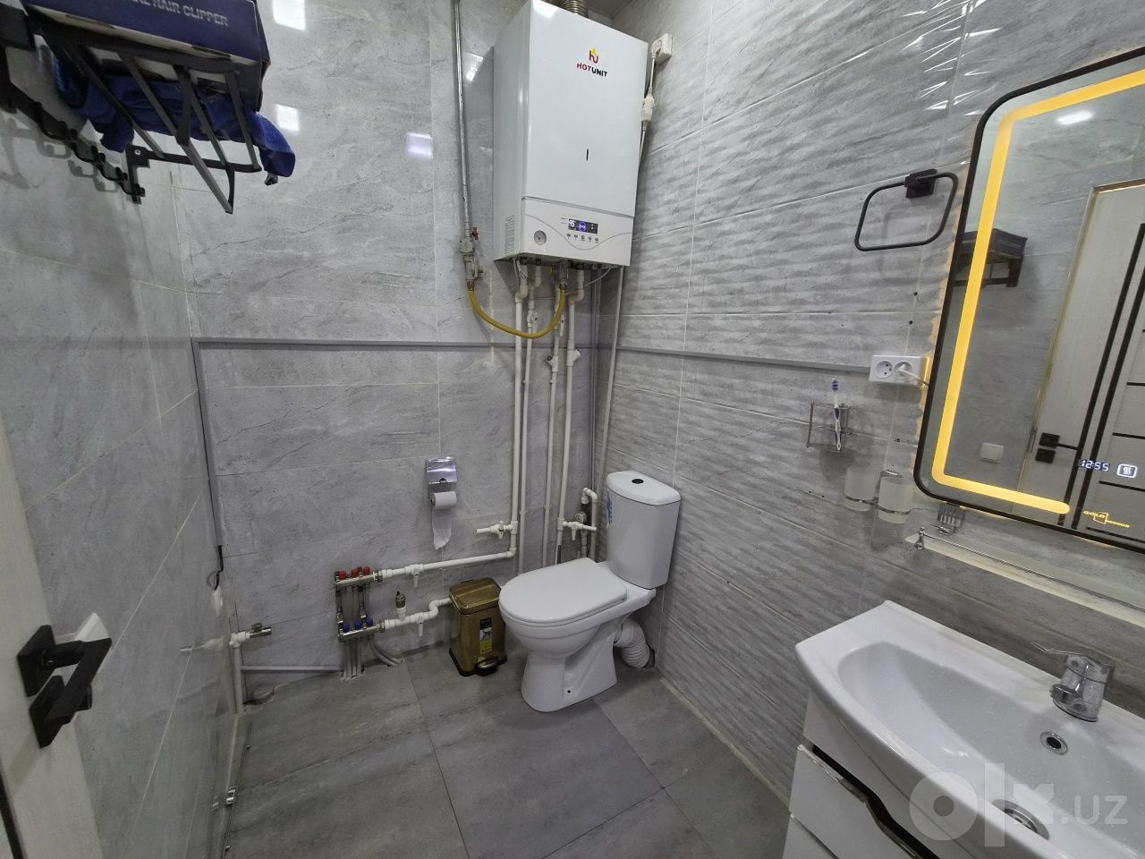 Kvartira 1 xona 35 m² Toshkentda